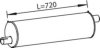 DINEX 28431 Middle-/End Silencer